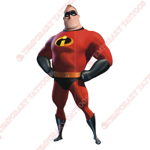The Incredibles Customize Temporary Tattoos Stickers NO.3452